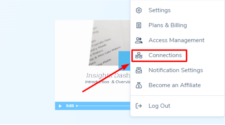 Helium 10 Account - Connections