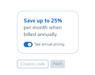 Annual Plan Discount