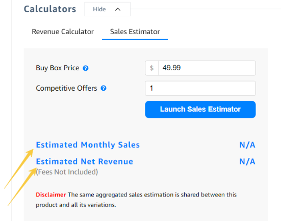 Accuracy of the Helium 10 Sales Estimator
