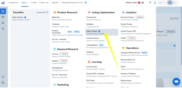 The Index Checker Tool